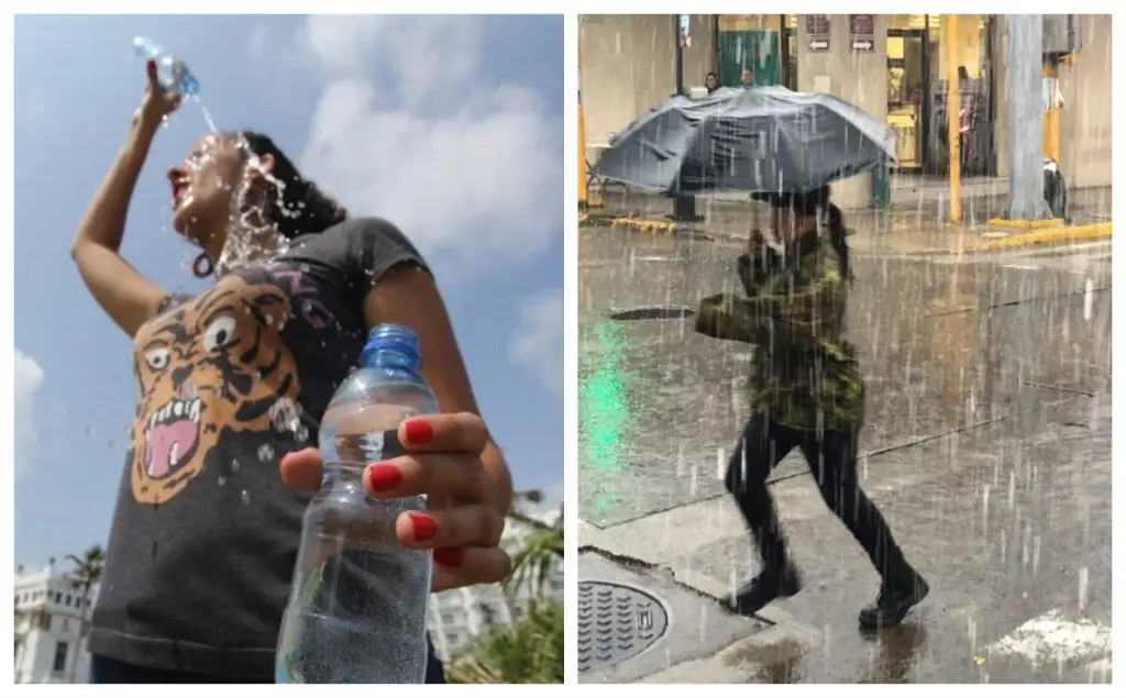 Imagen Sensación térmica rebasará los 40° Celsius; pero 2 ondas tropicales dejarán lluvias en Veracruz