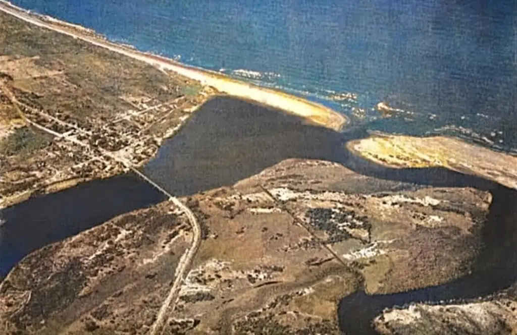 Imagen Así se veía Boca del Río desde el aire cuando pasaba el ferrocarril ¿lo recuerdas?