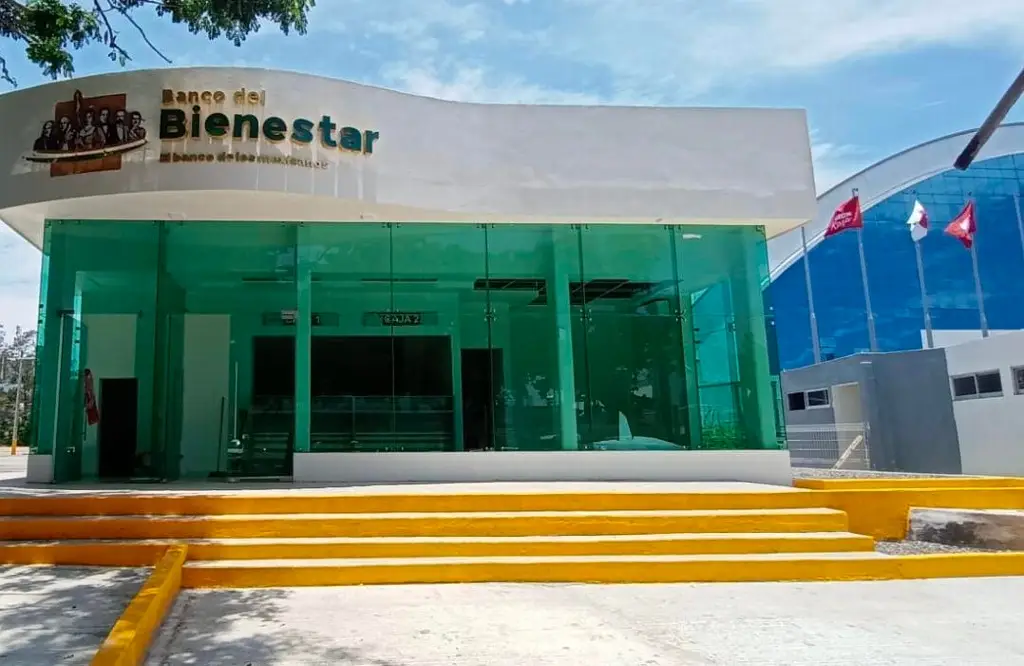 Imagen Ya van inaugurar el Banco del Bienestar del auditorio Benito Juárez en Veracruz