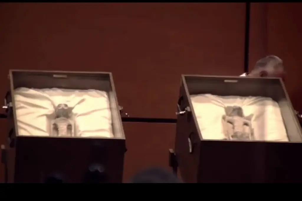 Imagen UNAM confirma estudio a supuestos alienígenas presentados por Maussan