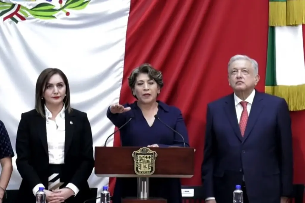 Delfina Gómez rinde protesta como gobernadora del Estado de México ...
