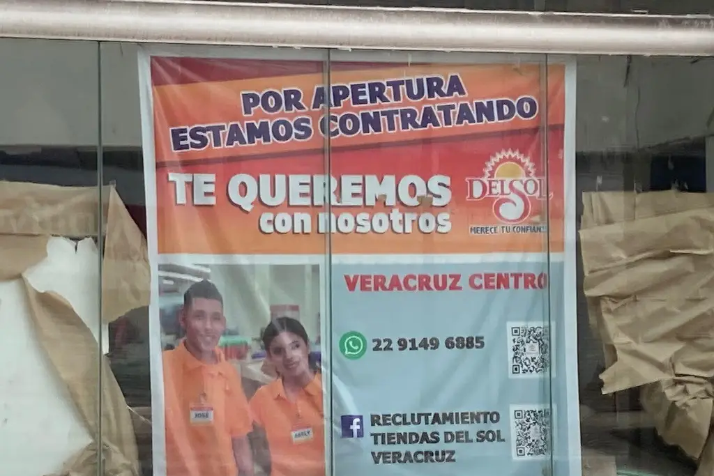 Imagen ¿Buscas empleo? Del Sol en Veracruz tendrá hasta 100 vacantes