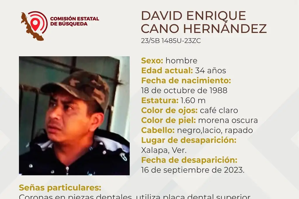 Imagen Desaparece hombre en Xalapa; aquí sus características 