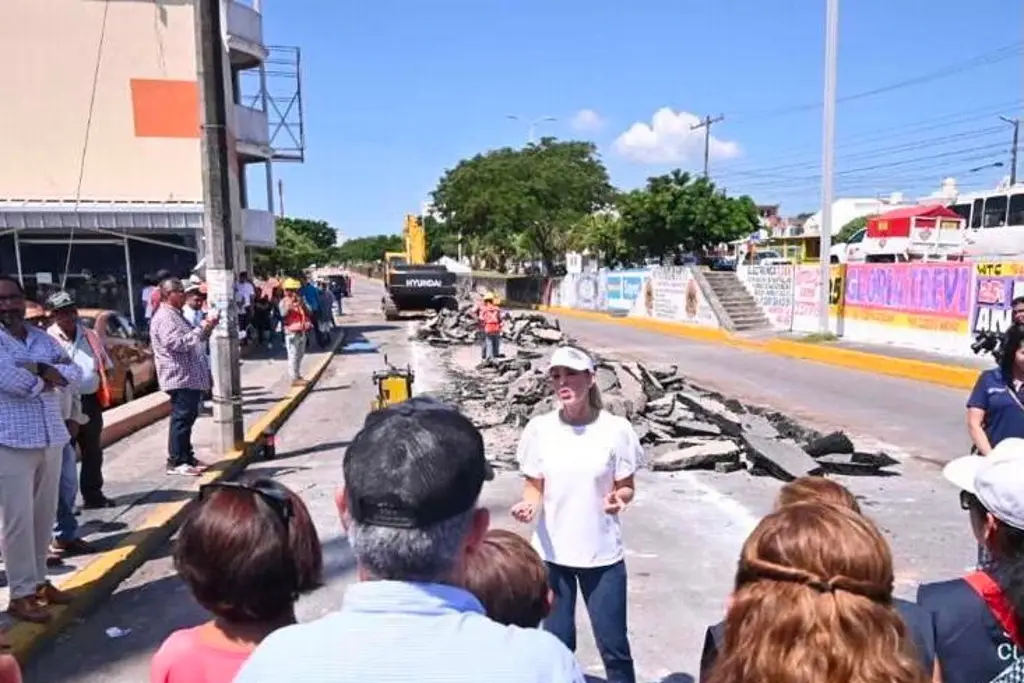 Imagen ¡Tómalo en cuenta! Hay cierre vial en J.B. Lobos de Veracruz