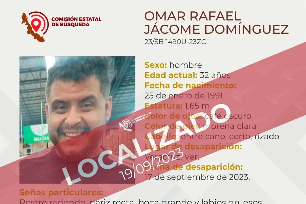 Imagen Localizan a hombre reportado como desaparecido en el puerto de Veracruz