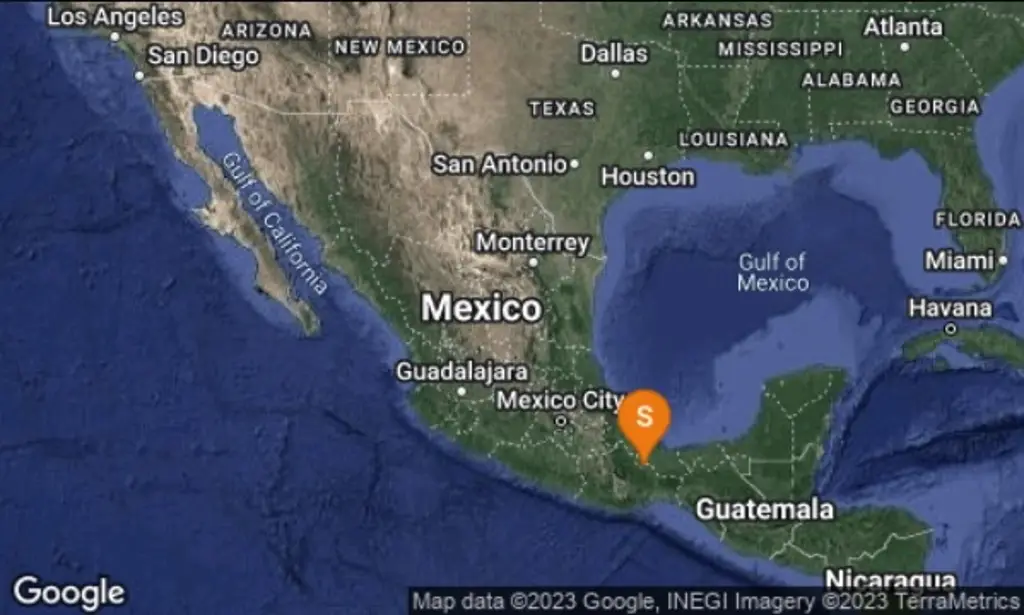 Imagen Sismo de magnitud 4.4 sacude el sur de Veracruz