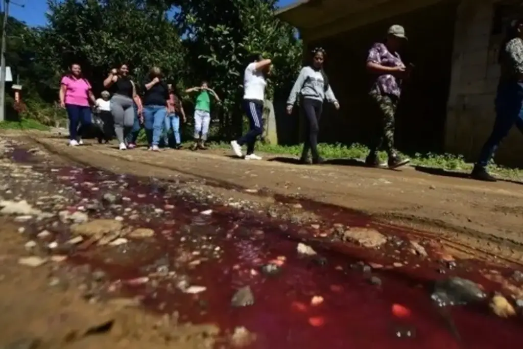 Imagen Inician investigación en rastro de Jilotepec por salida de sangre en coladeras 