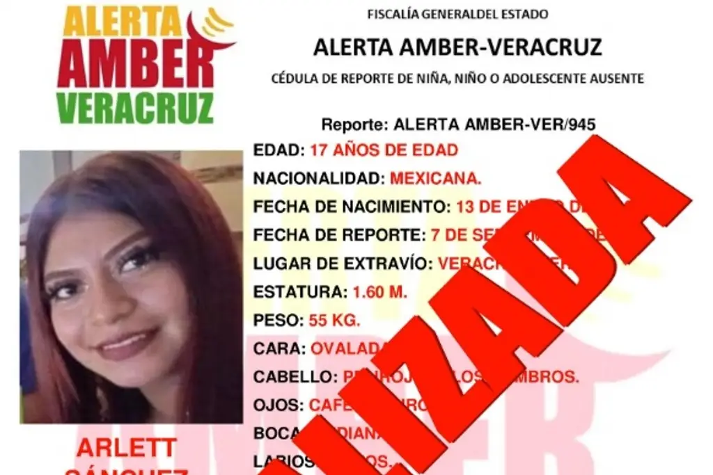 Imagen Localizan a menor desaparecida en la ciudad de Veracruz