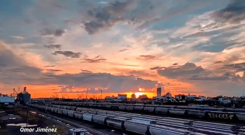 Imagen Cielo nublado y calor inusual pero ya se acerca frente frio que dejará lluvias en Veracruz