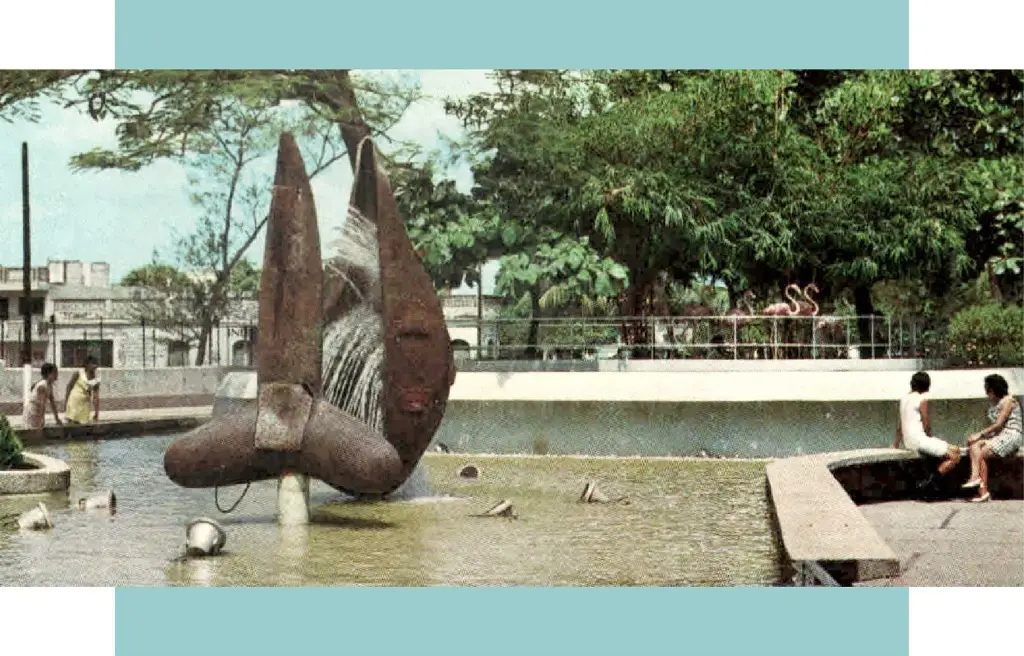 Imagen ¿Recuerdas la Fuente de los Flamingos? Estaba en Díaz Mirón, en Veracruz