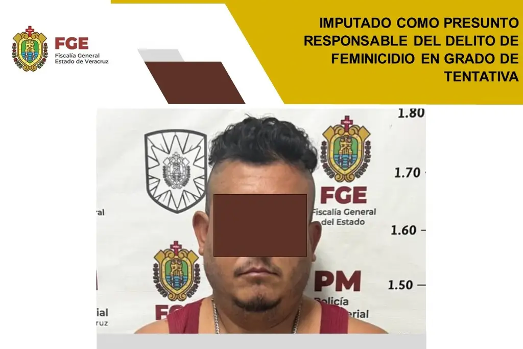 Imagen Lo imputan por el delito delito de feminicidio en grado de tentativa 