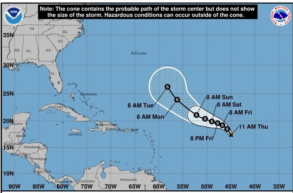 Imagen Se forma la tormenta tropical 