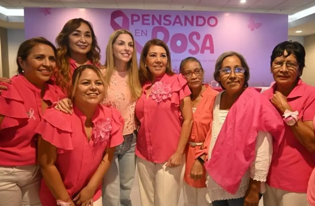 Imagen Anuncian actividades para el mes de la lucha contra el cáncer de mama en Veracruz