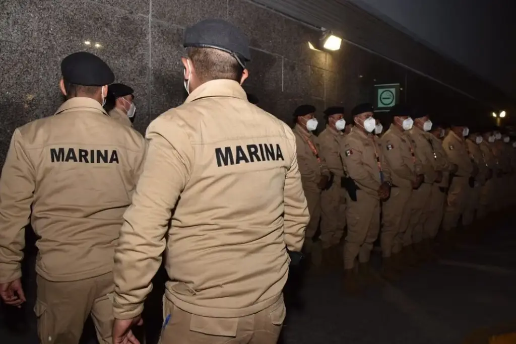 Imagen Así asumió la Marina control formal de aeropuerto de la CDMX