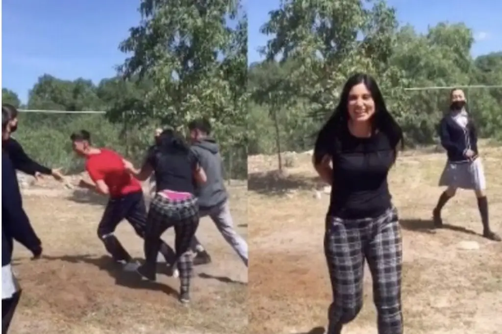 Imagen Polémica por maestra que juega con alumnos y muestra ropa interior (+Video)