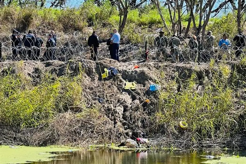 Imagen Migrante haitiano muere ahogado en el río Bravo al tratar de cruzar a EU
