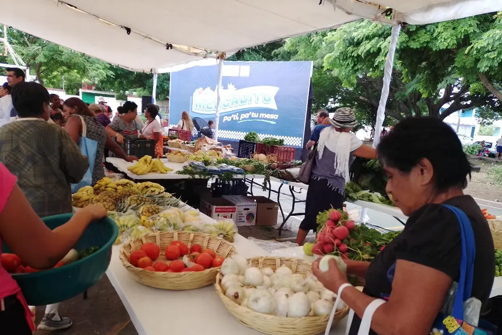 Imagen Se extiende a más colonias de Veracruz el “Mercadito” 