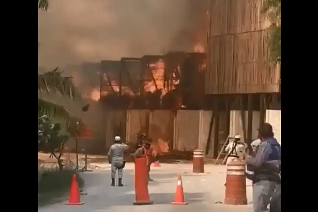 Imagen Se incendia el Parque Nacional del Jaguar en Tulum (+Video)