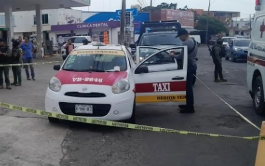Imagen Identifican a taxista que murió mientras trabajaba en Boca del Río 