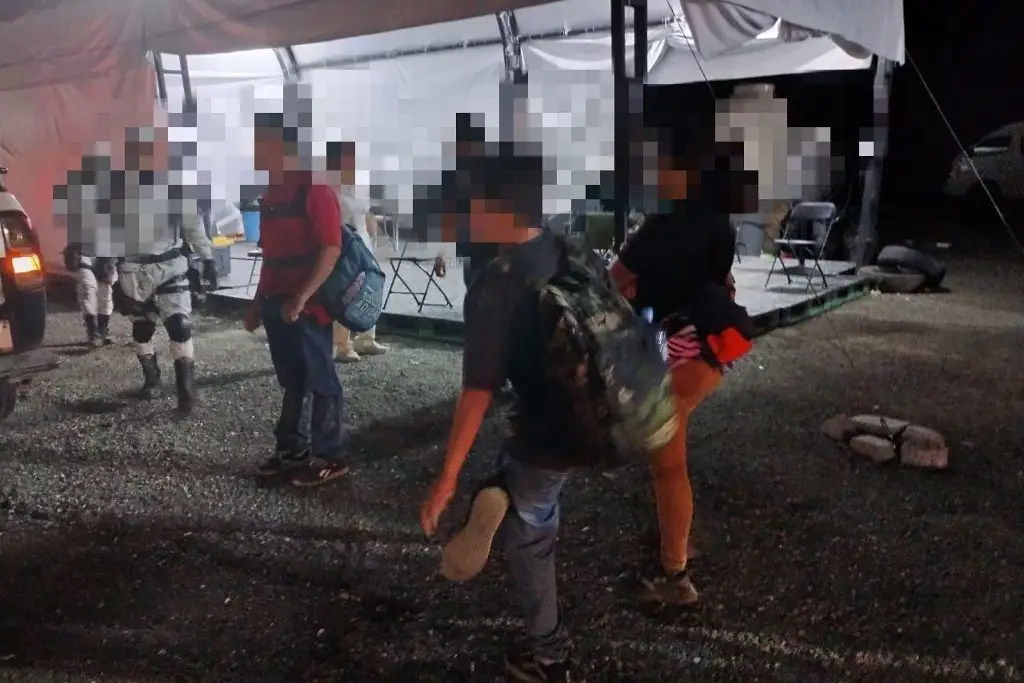 Imagen Aseguran a 88 personas de origen extranjero en cuatro municipios de Veracruz 