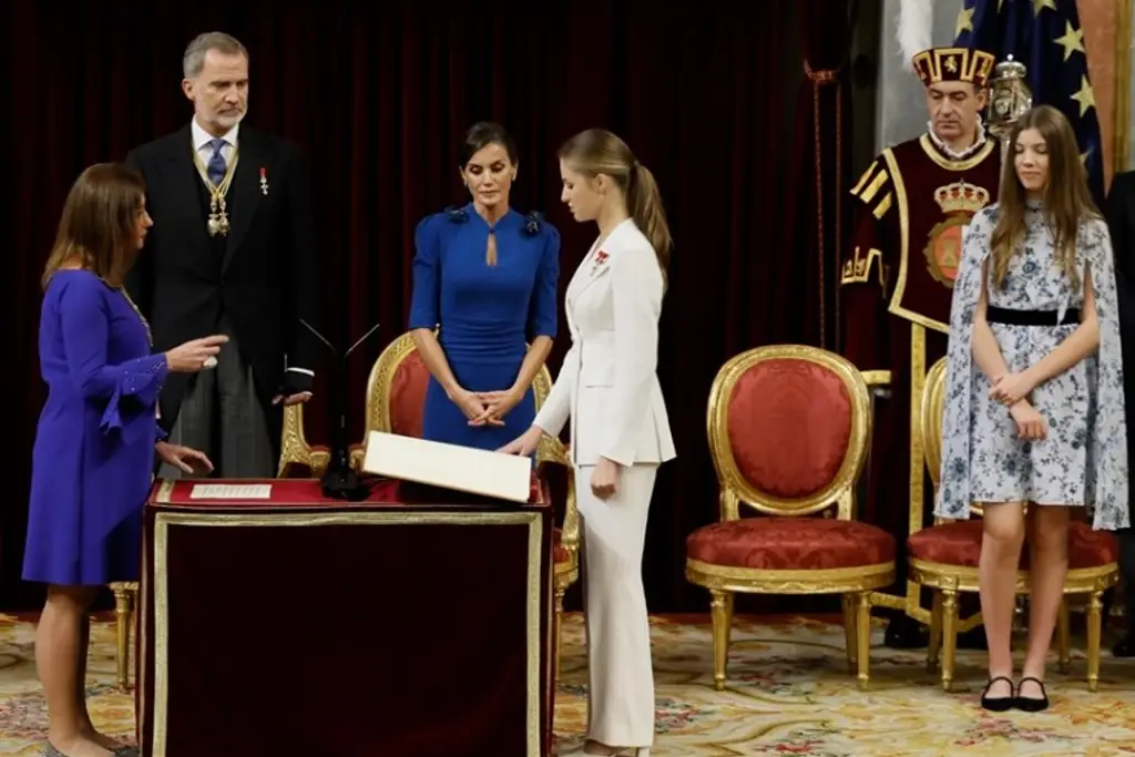 Imagen Princesa Leonor juramenta en Congreso que servirá a los españoles con “respeto y lealtad”