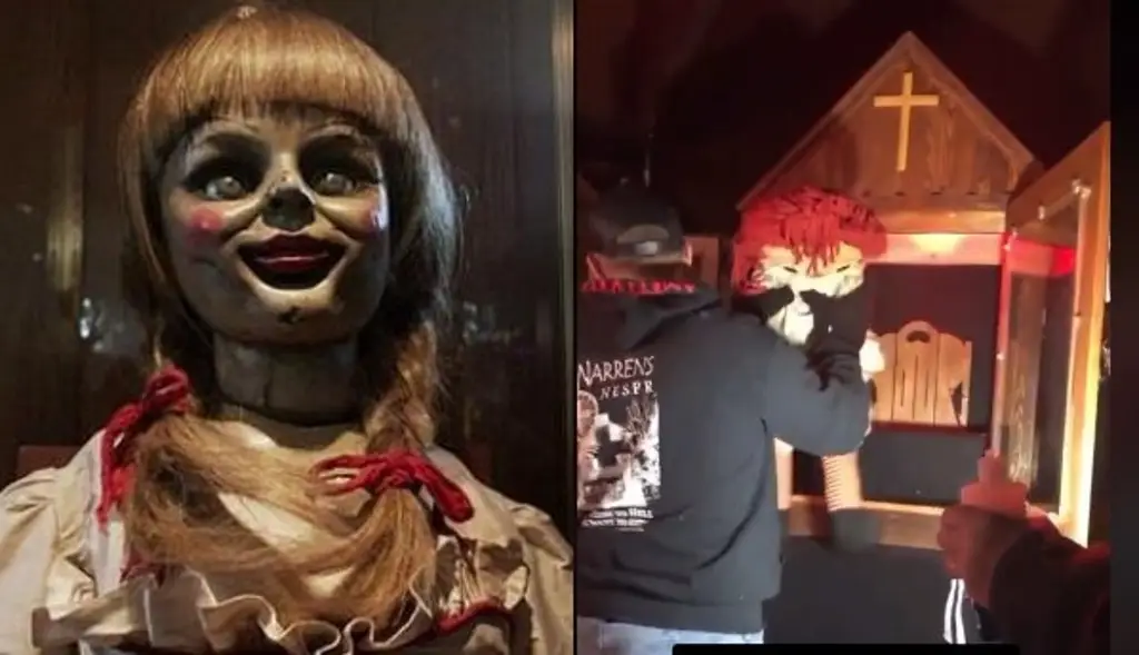 Imagen Cambian de vitrina a muñeca Annabelle; dueños pidieron no tocarla (+Video)