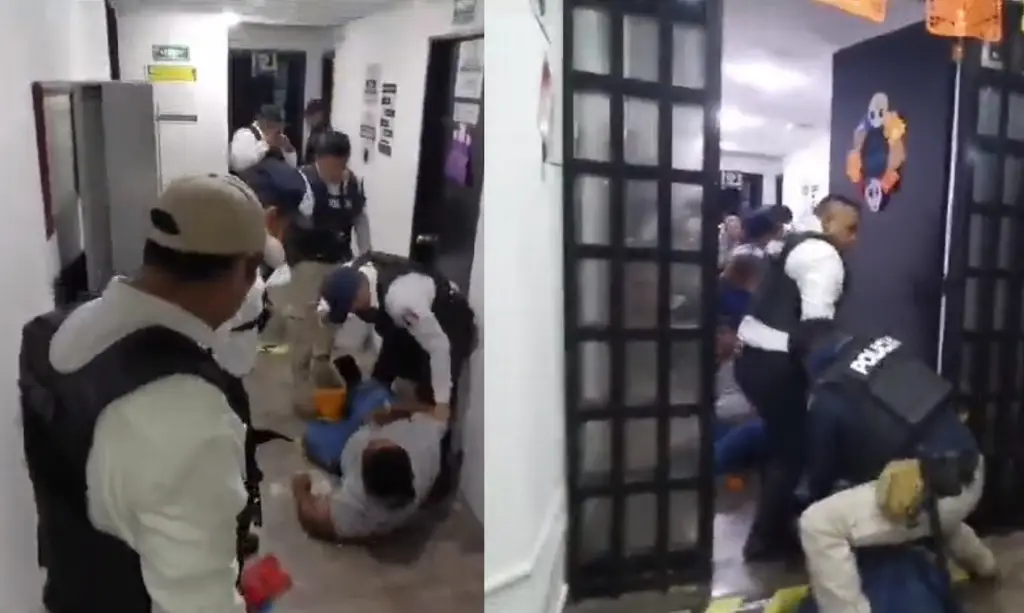 Imagen Zafarrancho en Congreso de Campeche entre diputados de Morena deja 20 detenidos 