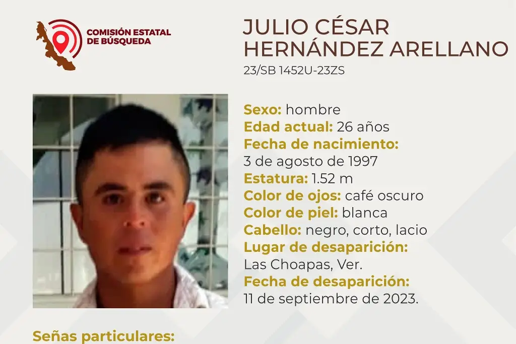 Piden Ayuda Para Encontrar A Joven Desaparecido Al Sur De Veracruz