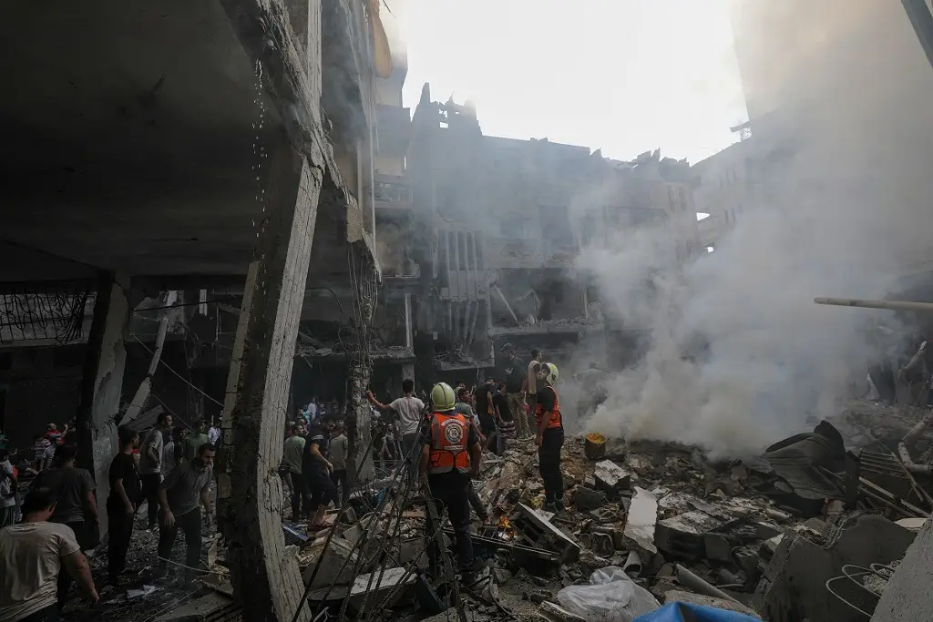 Imagen Guerra de Israel y Hamás inicia su segundo mes; confirman que pareja hispano-chilena fue qu3mad4 viva