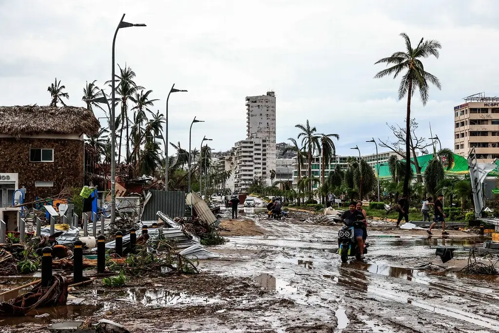 Imagen Gobierno sube a 49 la cifra de muertos por el huracán Otis en Guerrero