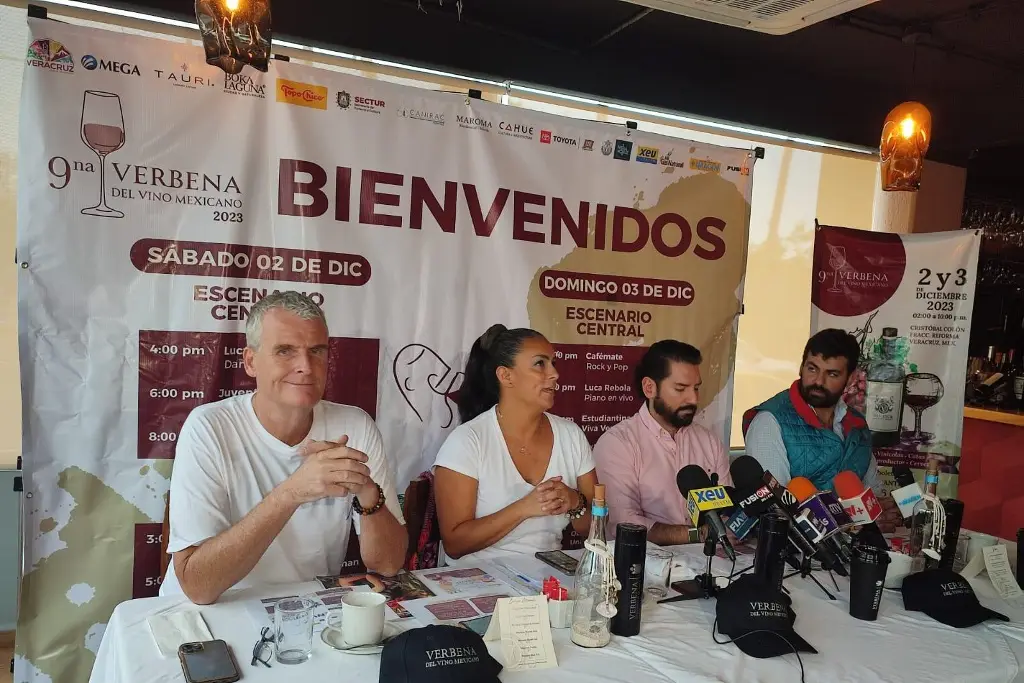 Imagen Anuncian la 9ª Verbena del Vino Mexicano en Veracruz 