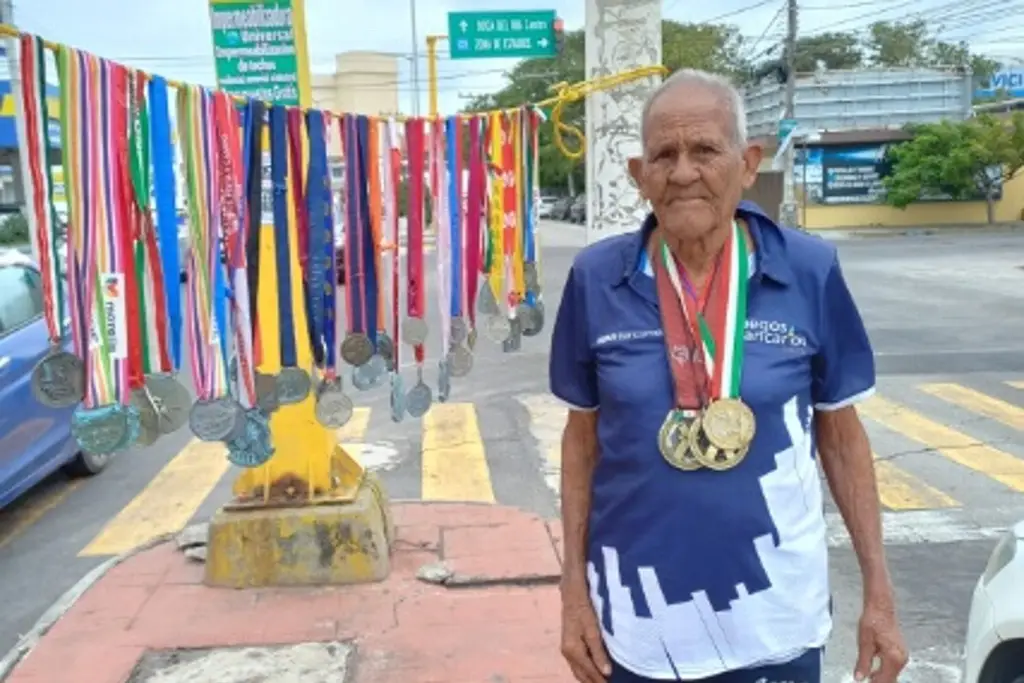 Imagen Tiene 84 años y es deportista; pide ayuda para competencia nacional e internacional 