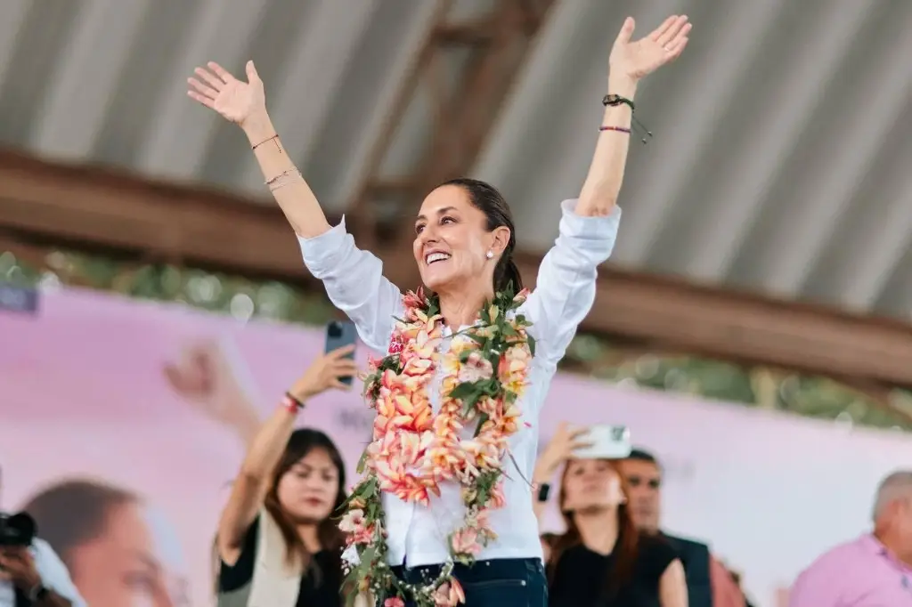 Imagen Claudia Sheinbaum visita Palacio Nacional 