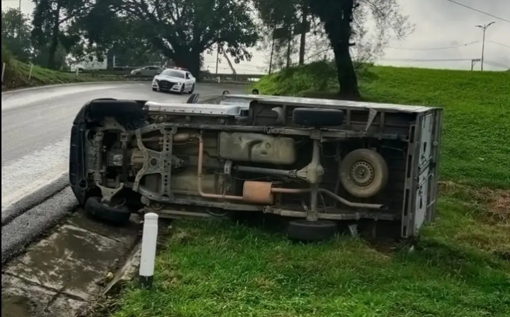 Imagen Por lluvias, se registran varios accidentes en autopista de Veracruz 