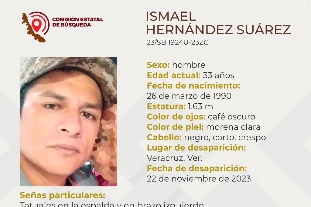 Imagen Piden ayuda para encontrar a hombre desaparecido en el puerto de Veracruz 