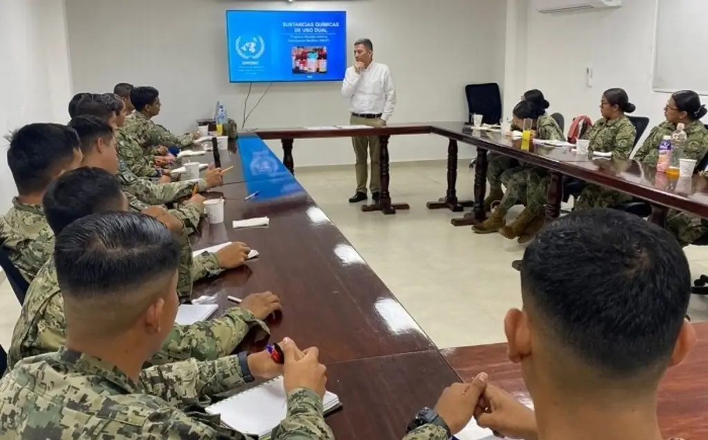 Imagen ONU y Departamento de Estado de EU capacitan a marinos al sur de Veracruz 