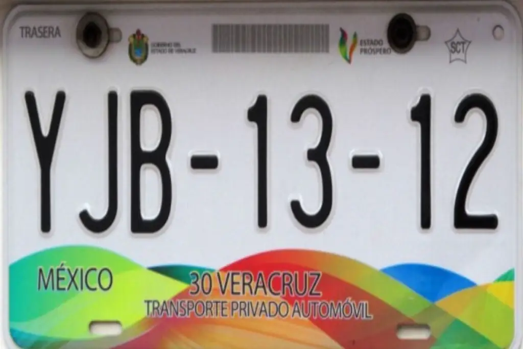Imagen ¿Cómo canjear placas despintadas en Veracruz?