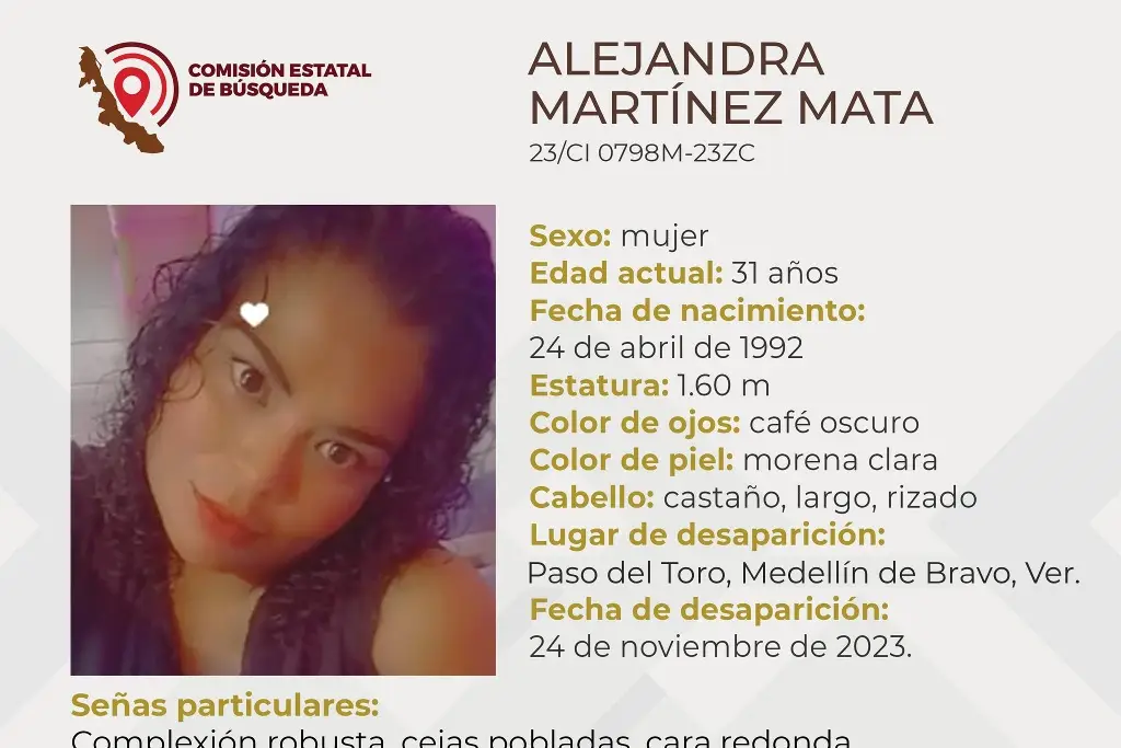 Imagen Joven mujer desaparece en Medellín de Bravo 