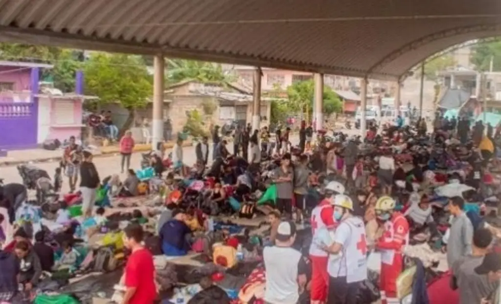 Imagen Cientos de migrantes se separan de la caravana 'Latinoamérica Unida' 