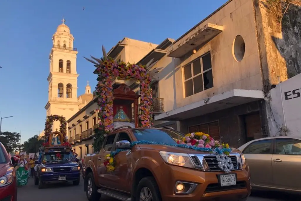 Imagen Celebran a la Virgen de Juquila en Veracruz