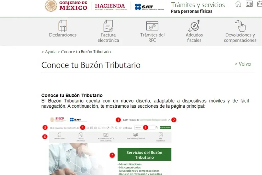 Sat declaracion buzon online tributario