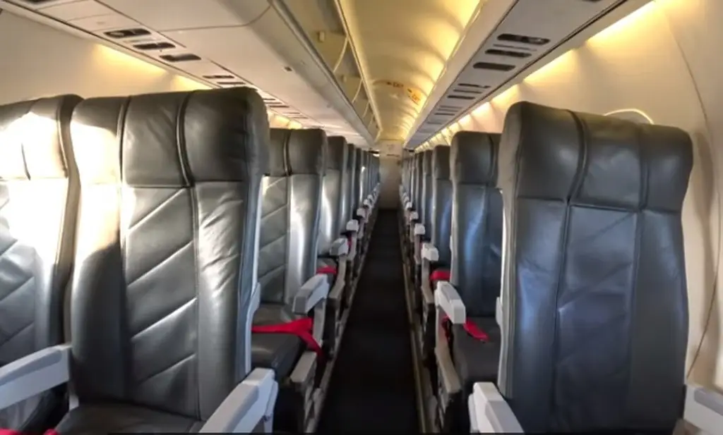 Imagen Avión de Mexicana de Aviación vuela con un solo pasajero 