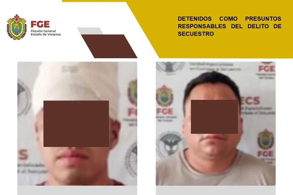Detienen a 2 sujetos por el delito de secuestro en Córdoba, Veracruz ...