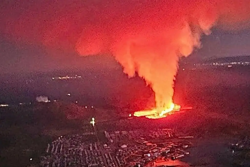 Imagen Tras enjambre de sismos, magma volcánica arrasaría ciudad (+Video)