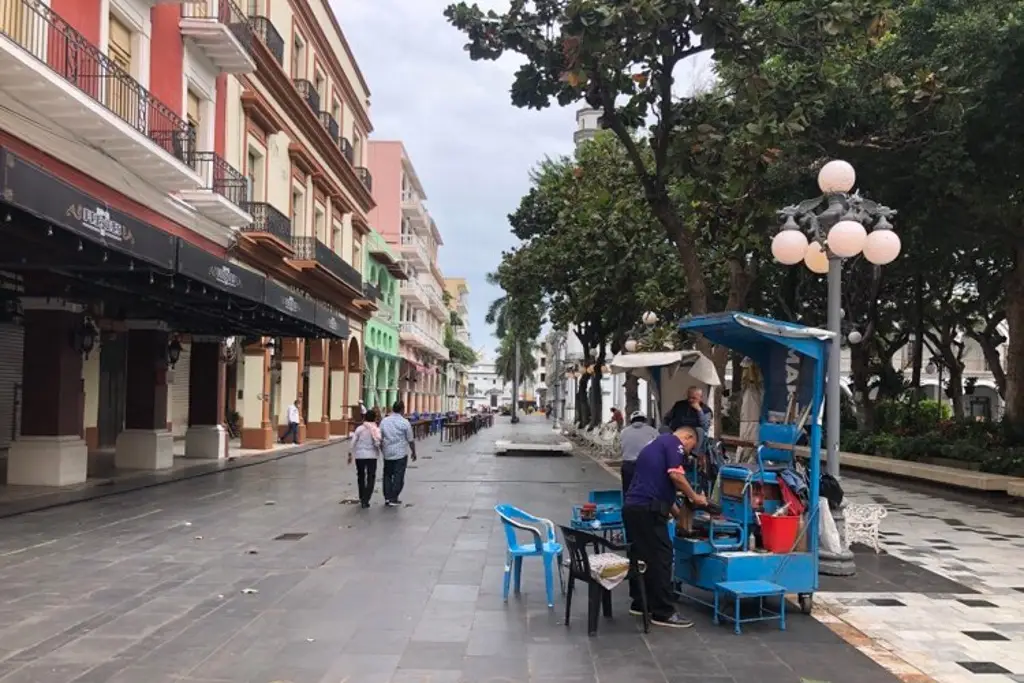 Imagen Para esta fecha estaría remodelado el zócalo de Veracruz