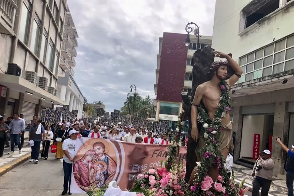 Imagen Celebran a San Sebastián, santo patrono de Veracruz