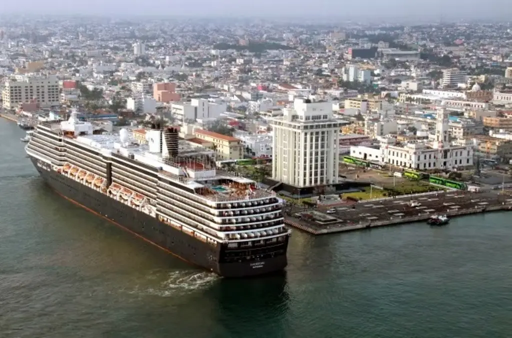 Imagen Así fue la llegada del último crucero a Veracruz