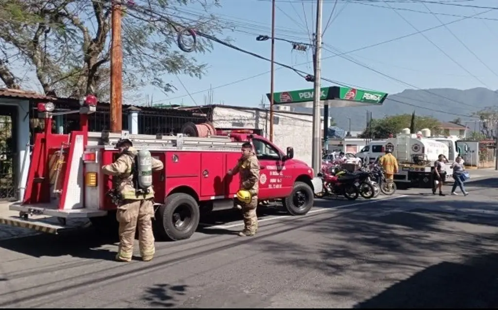 Imagen Se registra fuga de cilindro de gas al interior de una casa en Orizaba, Veracruz