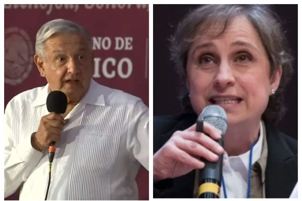 Imagen La paladina de la libertad: AMLO se lanza contra Carmen Aristegui y ella le responde