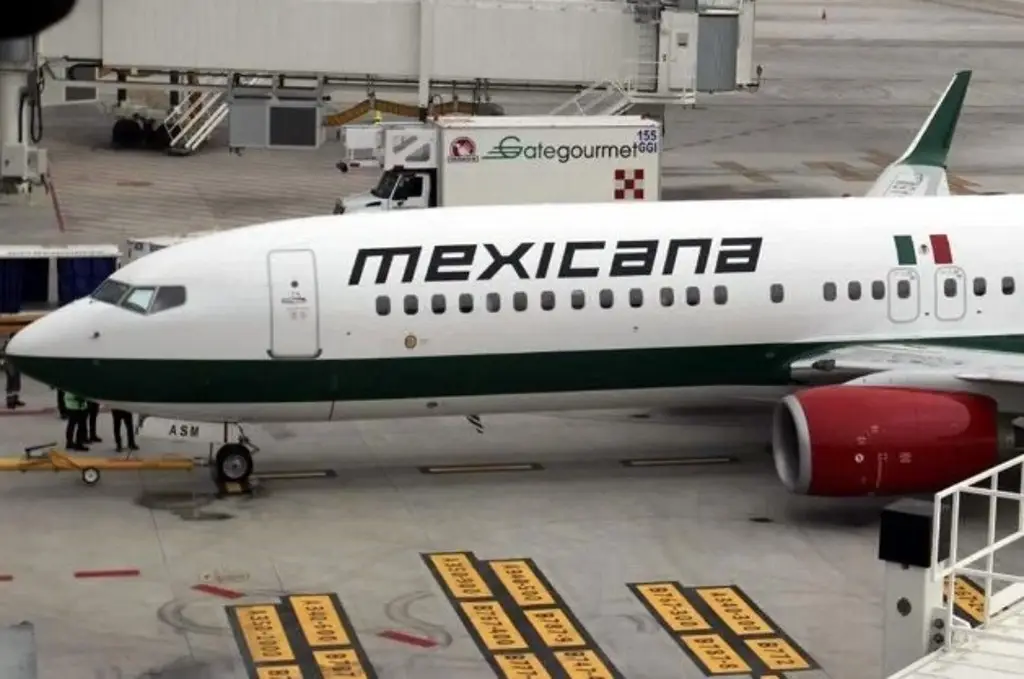 Imagen Vuela un avión de Mexicana con un solo pasajero de Acapulco al AIFA